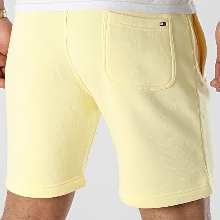 Tommy Hilfiger - Pantalones cortos de chándal con logotipo de Tommy 2198 Amarillo