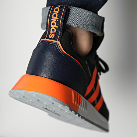 Adidas Originals - Baskets Multix GZ3529 Legacy Ink Solar Orange Magnetic Grey