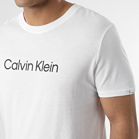 Calvin Klein - Tee Shirt Relaxed Crew 0763 Blanc