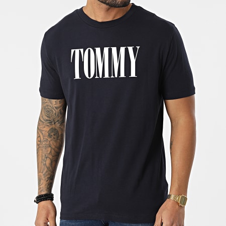 Tommy Hilfiger - Tee Shirt 2534 Bleu Marine