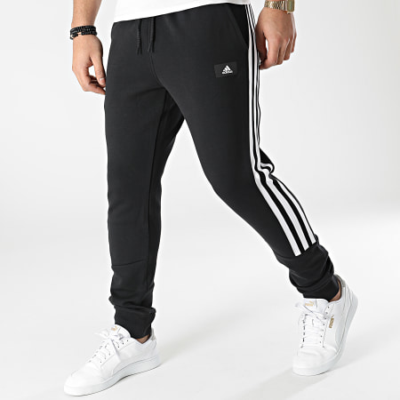 Adidas Performance - Pantalon Jogging A Bandes FI 3 Stripes H46533 Noir