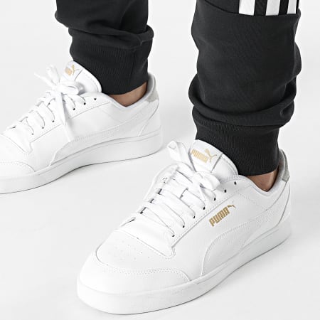 Adidas Sportswear - Pantalon Jogging A Bandes FI 3 Stripes H46533 Noir