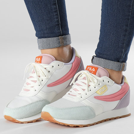 Fila Baskets Femme Orbit CB Low FFW0038 White Purple Heather Ryses