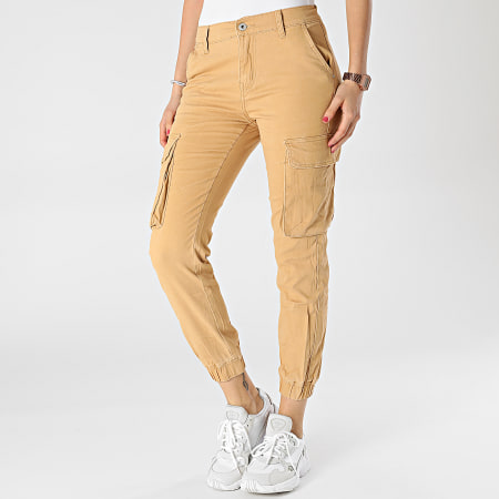 Girls Outfit - Jogger Pant Femme J818 Moutarde