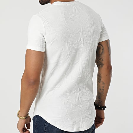 John H - Camiseta Oversize DD30 Blanca