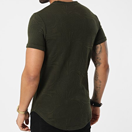 John H - Camiseta Oversize DD30 Caqui Verde