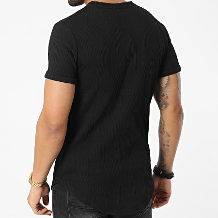 John H - Camiseta oversize DD40 Negra