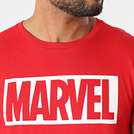 Marvel - Tee Shirt MEMARCOTS154 Rouge