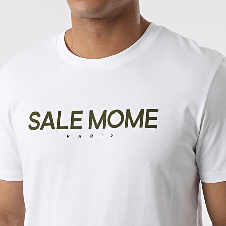 Sale Môme Paris - Maglietta Koala Bianco Verde Khaki