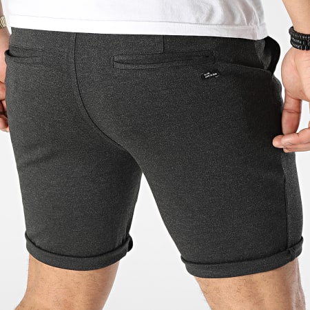 Blend - Short Chino 20713592 Gris Anthracite Chiné