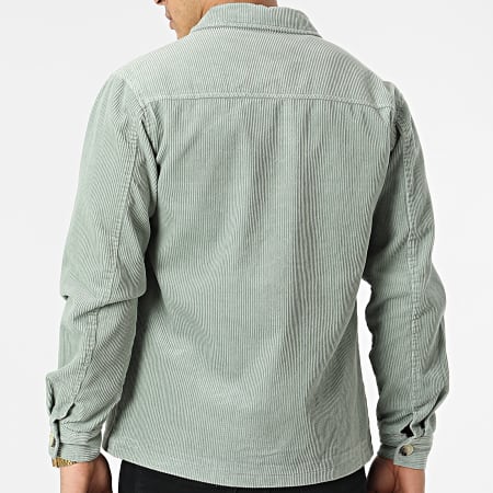 Frilivin - Camicia da lavoro verde chiaro