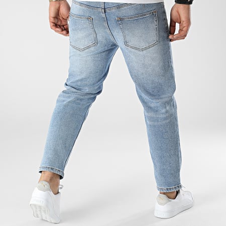 Frilivin - Jeans regolari in denim blu