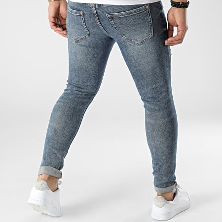 Frilivin - Jeans skinny in denim blu