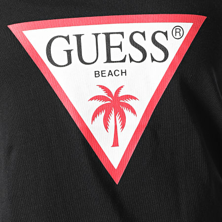 Guess - Camiseta de tirantes para mujer E02I02 Negro