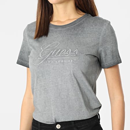 Guess - Tee Shirt Femme W2GI09 Gris Anthracite