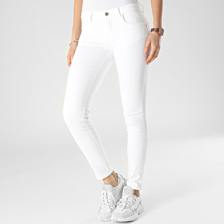 Guess - Skinny Jeans Mujer W2GAJ2 Blanco