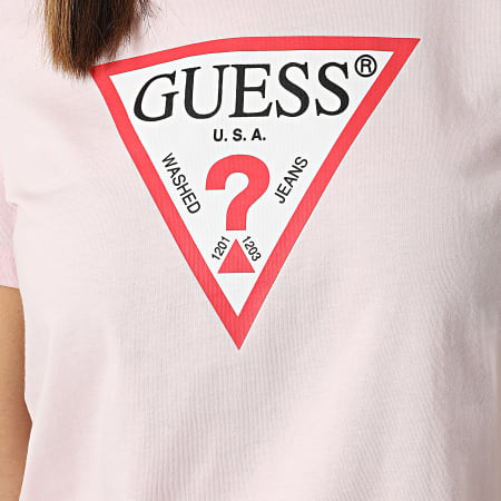 Guess - Maglietta da donna W1YI1B Rosa