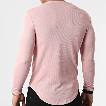 Uniplay - Tee Shirt A Manches Longues Oversize UY776 Rose