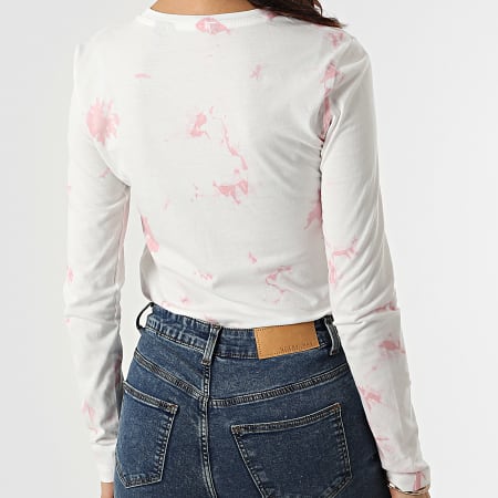 Vero Moda - Maglietta a maniche lunghe da donna Bianco Rosa