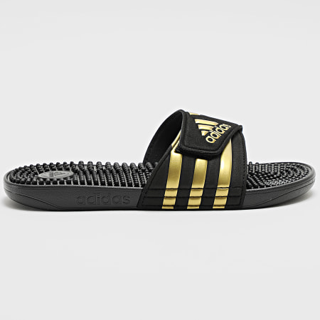 Adidas Sportswear - Claquettes Adissage EG6517 Noir Doré