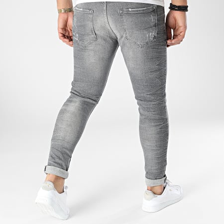 Black Industry - 094 Jeans skinny grigi