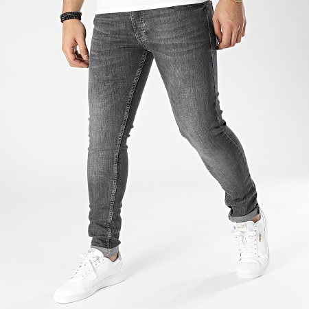 Black Industry - Jeans slim 1130 grigio antracite