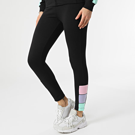 Champion Tuta da ginnastica da donna 115149 Nero Ryses