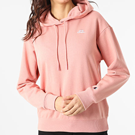 Cremallera Sudadera Salmon Mujer Champion Sudadera Con Capucha