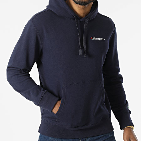 Champion - Sweat Capuche 217064 Bleu Marine