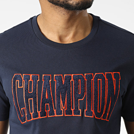 Champion - Tee Shirt 217172 Bleu Marine