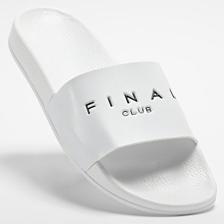 Final Club - Claquettes Logo Premium 876 Blanc
