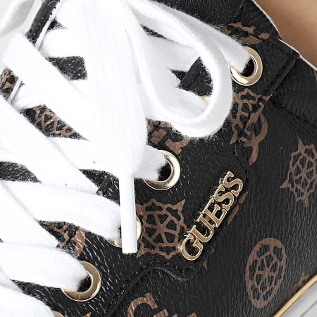 Guess - Sneakers donna FL5B2EFAL12 Marrone Crema