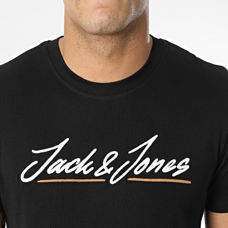 Jack And Jones - Tee Shirt Tons Upscale Noir