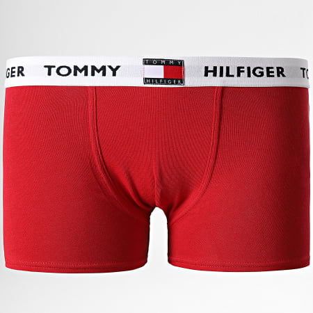 Tommy Hilfiger - Set di 2 boxer per bambini 0289 nero rosso