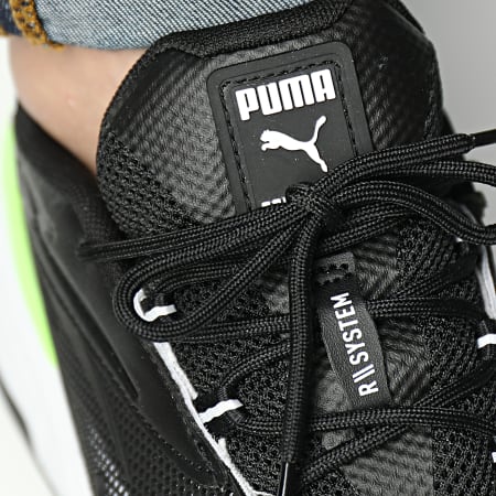 Puma - Baskets RS Fast Tech 381038 Puma Black White Green Glare