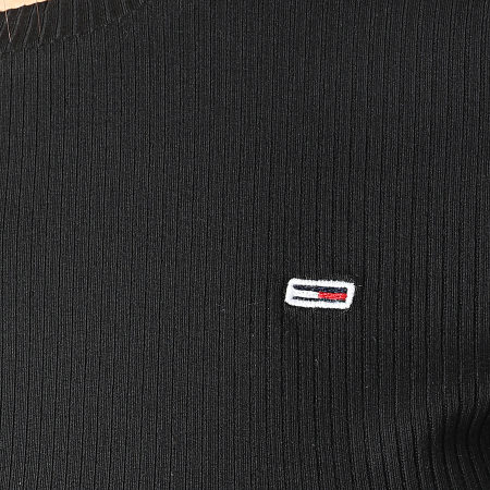 Tommy Jeans - Maglietta con cinturino da donna 2603 nero