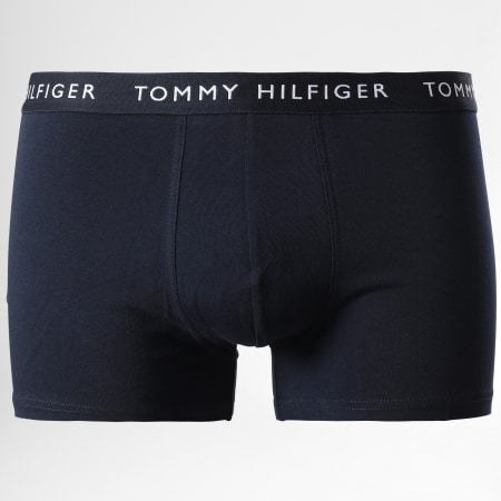 Tommy Hilfiger - Lot De 3 Boxers Premium Essentials 2203 Bleu Marine Vert Kaki