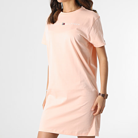 Tommy Hilfiger - Donna Regular Tee Shirt Dress 1639 Coral