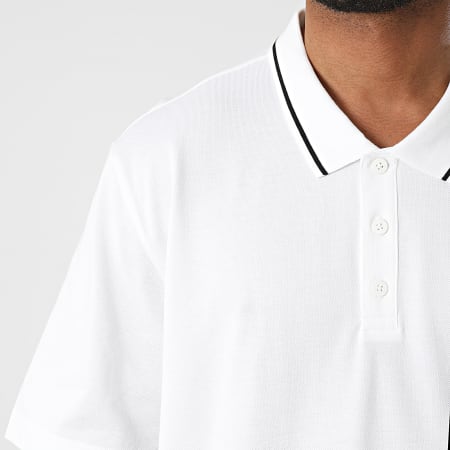 Adidas Sportswear - Polo A Manches Courtes Aeroready Essentials Piqué Small Logo Gk9221 Blanc