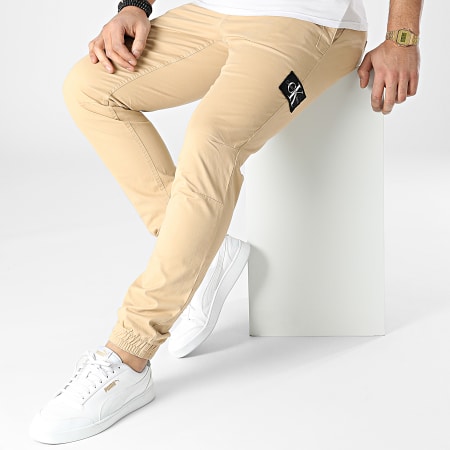 Calvin Klein - Pantalone Jogger 9656 Cammello