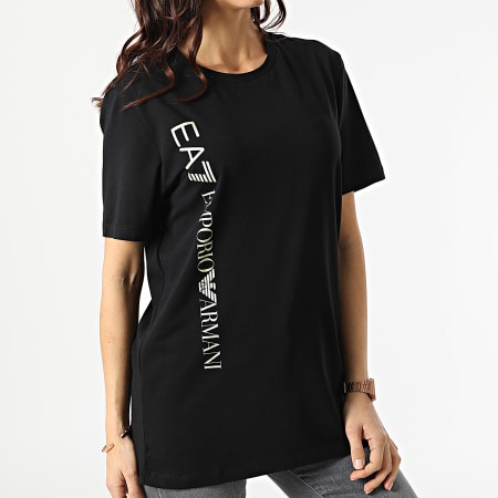 EA7 - Tee Shirt Femme 3LTT09 Noir