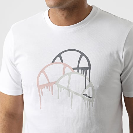 Ellesse - Camiseta Graff blanca