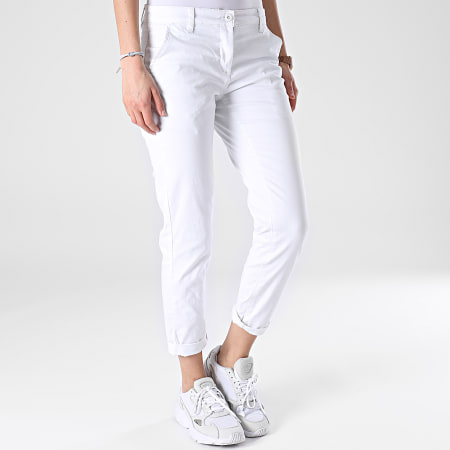 Girls Outfit - Jean Slim Femme Pia Blanc