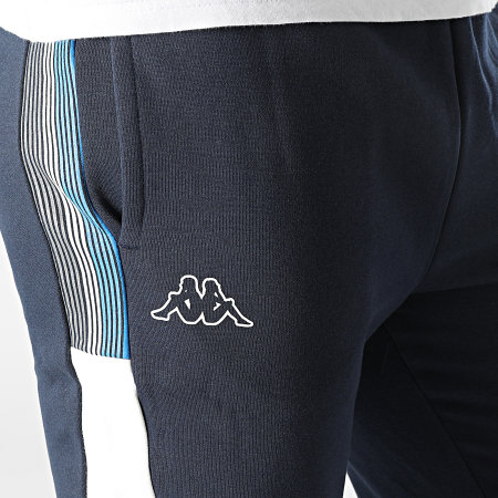 Kappa - Ipole 38126BW Pantaloni da jogging a fascia con logo blu navy