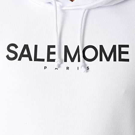 Sale Môme Paris - Sweat Capuche Gorille Blanc Noir