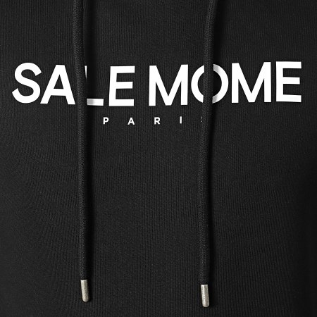 Sale Môme Paris - Sweat Capuche Gorille Noir Blanc