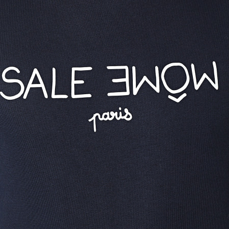 Sale Môme Paris - Punition Crewneck Sweatshirt marineblauw wit