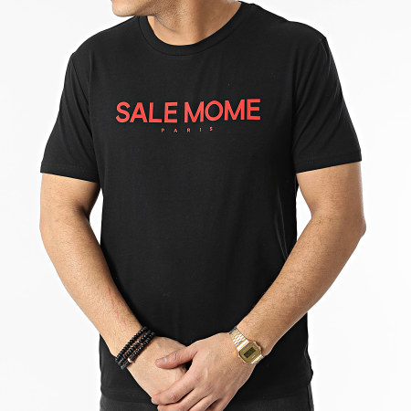 Sale Môme Paris - Tee Shirt Gorille Noir Rouge