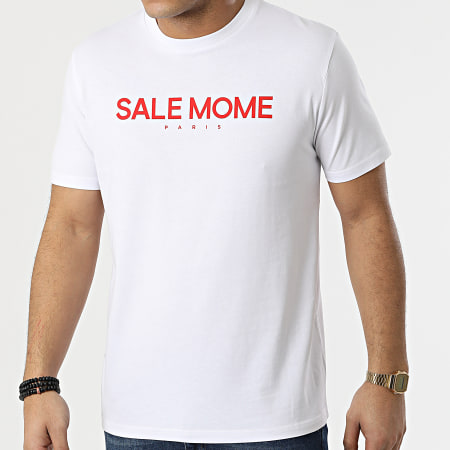 Sale Môme Paris - Tee Shirt Gorille Blanc Rouge
