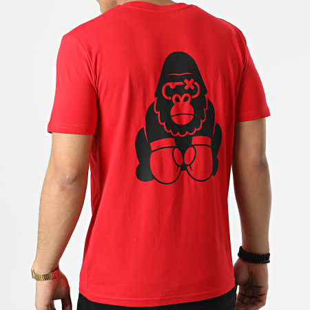 Sale Môme Paris - Camiseta Gorila Negra Roja